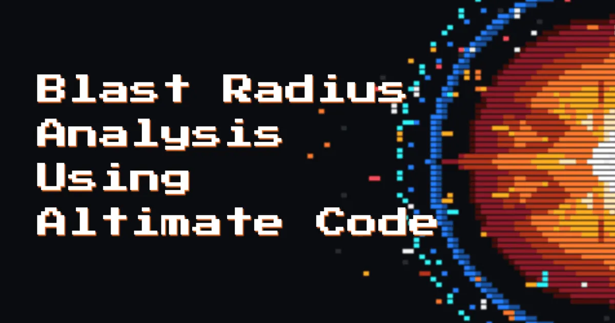 Blast Radius Analysis Using Altimate Code