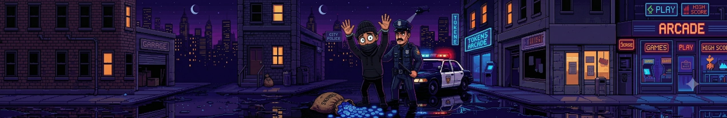 The Great Token Heist of '26 — illustration