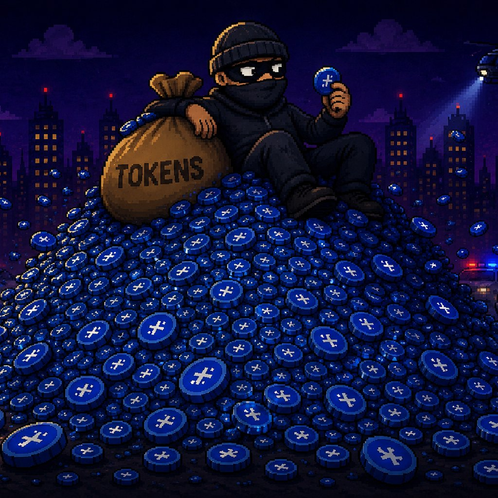 The Great Token Heist of '26 — illustration