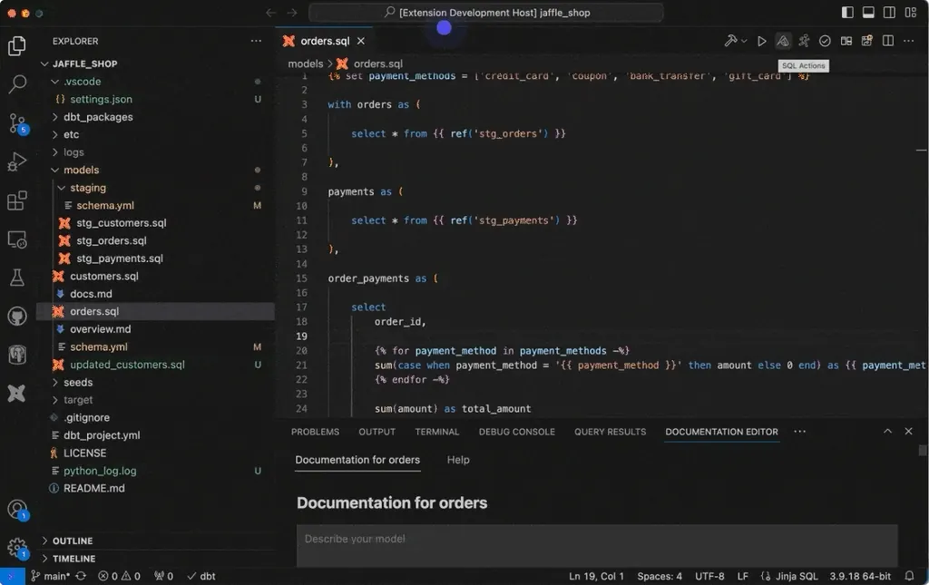 Best practices enforcement and governance in VS Code